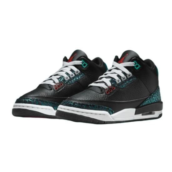 Air Jordan 3 Retro Moto Молодежная модель GS Детские кроссовки FV5437-001 EU 36.5 чёрный