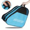 1pc 3-layer Skating Bag, With Adjustable Shoulder Strap, Large Capacity Thick Breathable Storage Bag, For Roller Skates