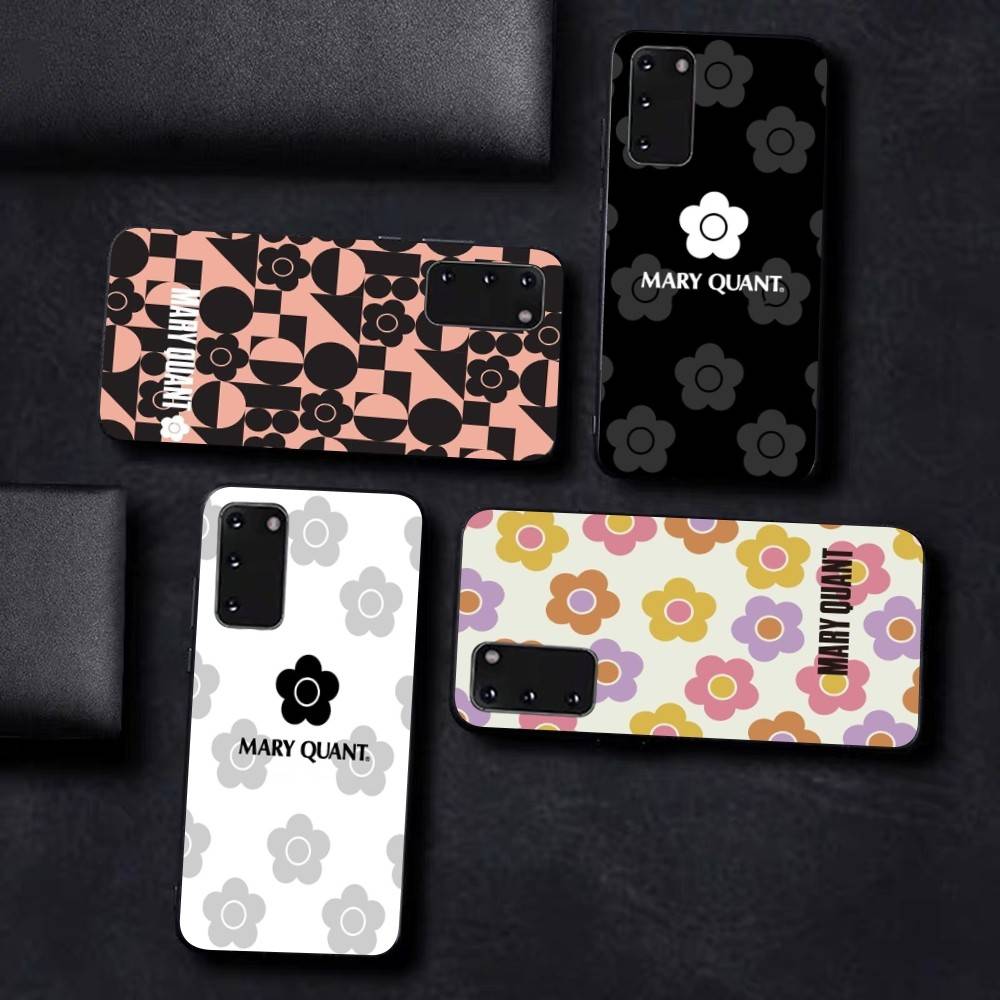 Fashion M-Mary Q-Quant Phone Case For Samsung S 24 Fe 25 Ultra Plus 20 Lite 21 30 22 23 24 22 Ultra 5G Fundas