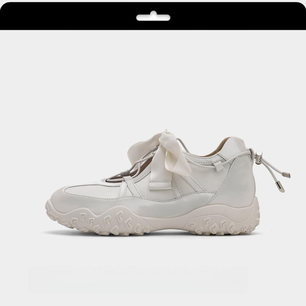 Lace Dream 7cm Inner Height Increase Platform Ballet Training Shoes Female Mary Jane 2025 Summer Breathable Sports Sandals