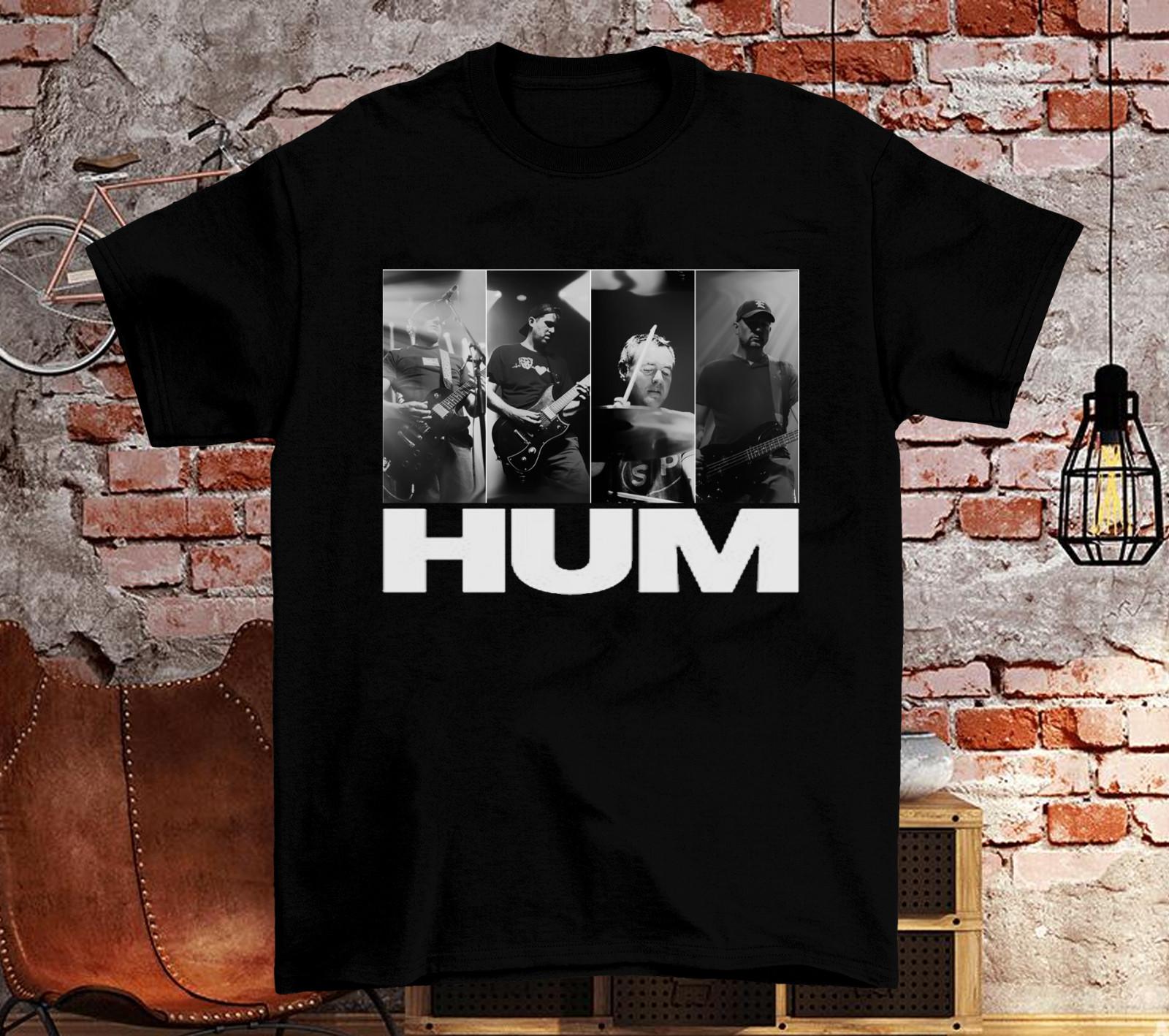 NEW Hum Band Member Collection Black All Size Gift Fan Shirt OB47 XXXXL