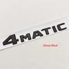 For Mercedes Benz 4MATIC Fender Side Badge Rear Trunk Emblem Decals ABS Car Styling Logo 4 MATIC Auto Sticker Accessories MA3