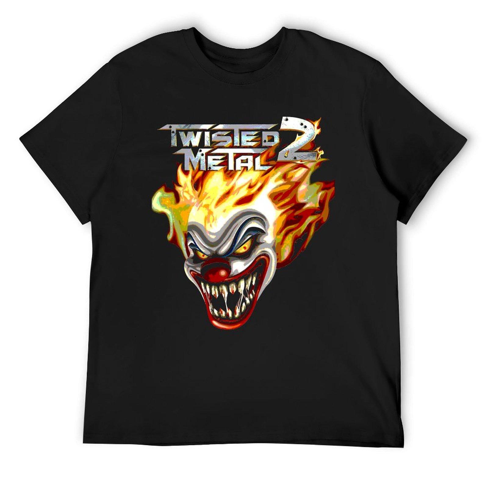 

Twisted Metal 2 (Black) T-Shirt croswit shirt man anime t shirts T-shirts man clothing for men 4XL