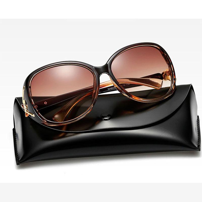 New Vintage Oversized Sunglasses Woman Fashion  Big Frame Sun Glasses Female  Designer Eyewear UV400 Oculos De Sol
