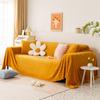 Moping Cat Feeling Plush Sofa Cover Blanket for All-inclusive Sofa Towel  Living Room Sofa Cover Anti-cat Scratch Couch Cover