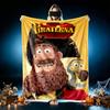 [Viking Bearded Man Blanket] Soft Throw Blanket for Bed Sofa, Holiday Gift Blanket for Women Men Family Friend