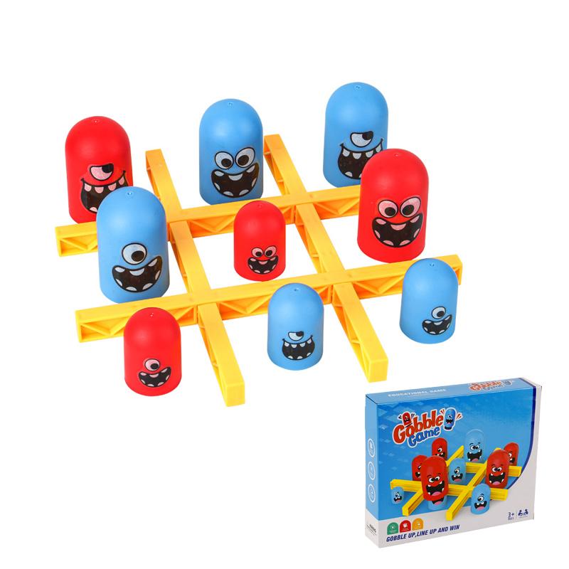 

Крестики-нолики Настольная игра Большой ест маленького Шахматная настольная игра Многопользовательские игры для вечеринок Игрушки Интерактивная веселая настольная игра Игрушка для детей Взрослых