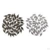 20 Pieces Mini Rugby Shape Charms Connector Pendants Beads for Crafting