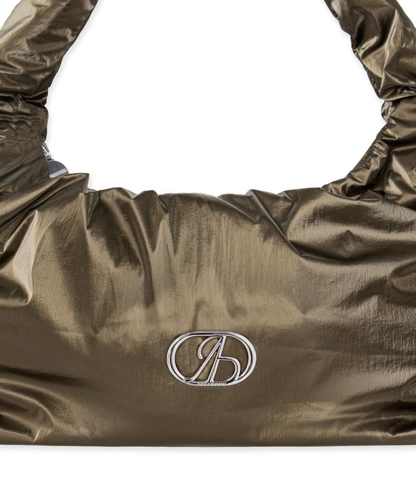 Abeehums Glossy Tote Bag Abh348-703 Khaki