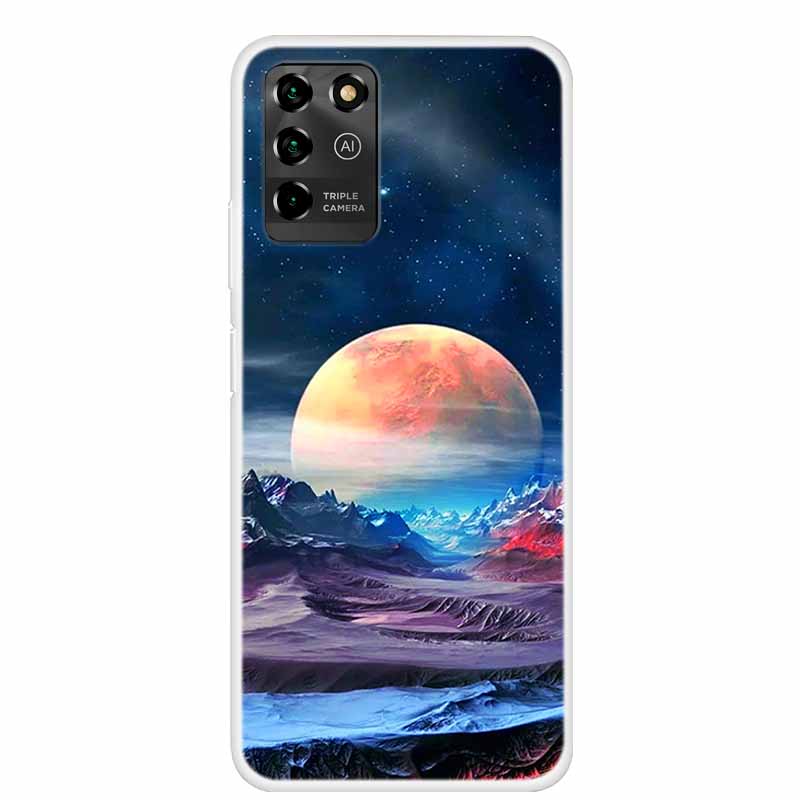 For ZTE Blade V30 Vita Case 8030 Marble Soft TPU Silicone Clear Phone Case for ZTE V30 VITA Back Cover Transparent Capa V 30vita