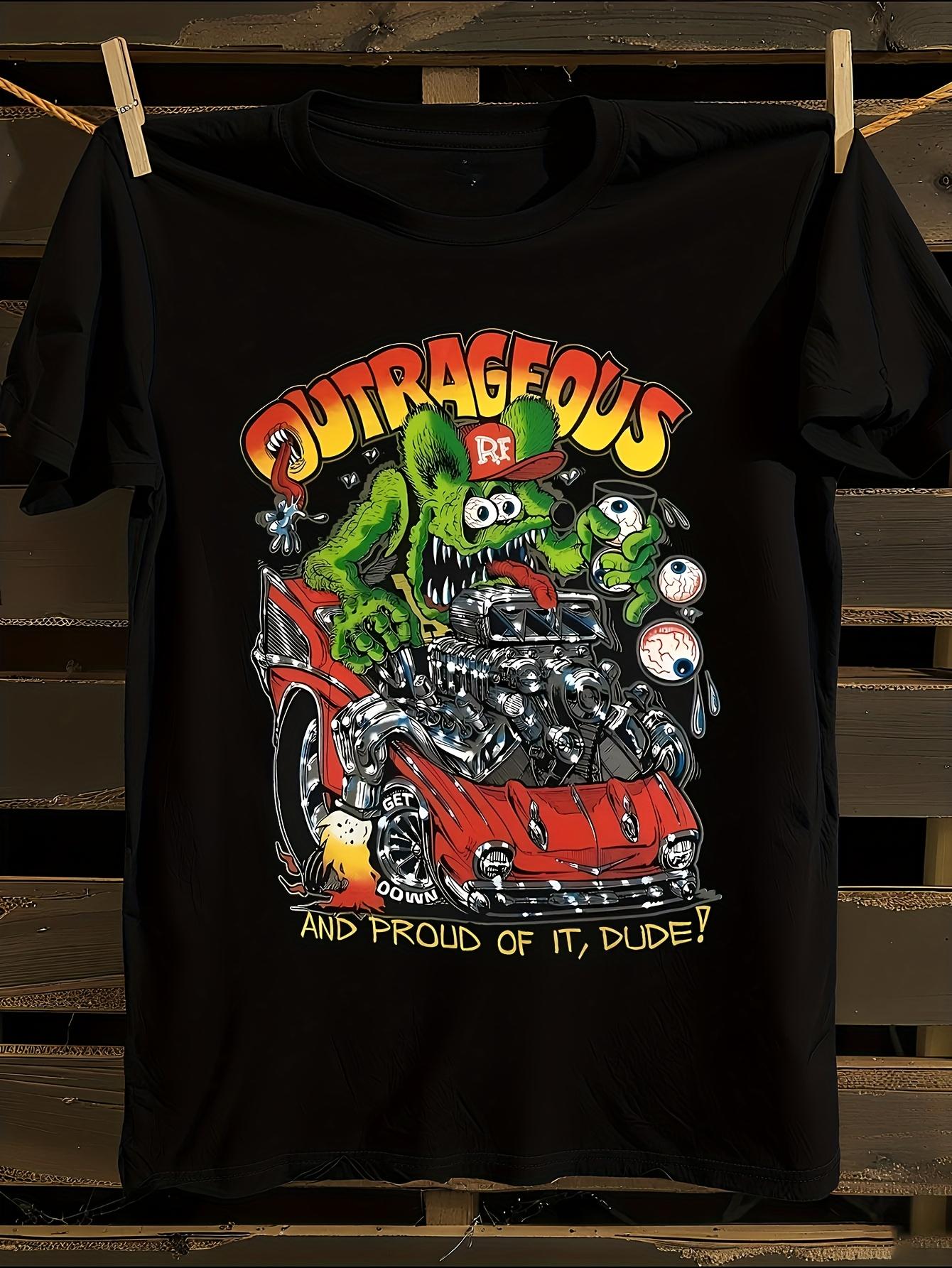Ed Roth Rat Fink Big Daddy T-shirt XXL