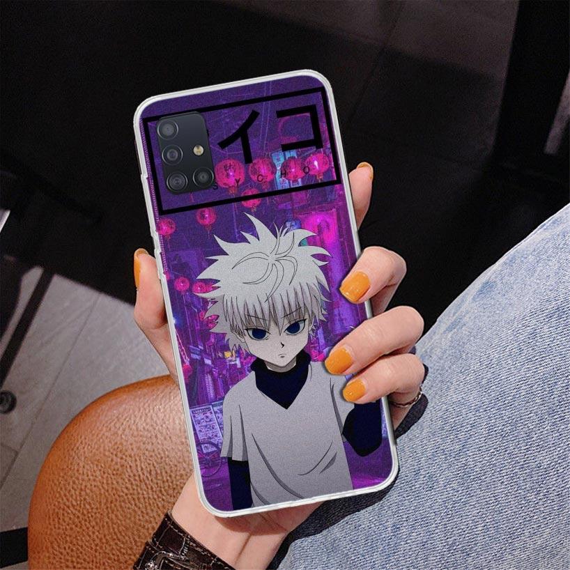 

Hunter X Anime Phone Case For Samsung Galaxy A52 A32 A22 A12 A51 A31 A50S A30S A20S A10S Note 20 Ultra 10 Plus S10 A72 A71 Galax Samsung A20S