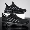 Men Sports Running Black Jogging Shoes Casual Sneakers Brown Outdoor Breathable Mesh Men Light Shock-absorption Tennis Shoes