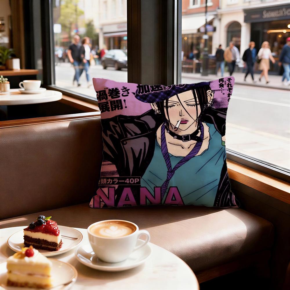 Anime NANA Cushion Cover Decorative Cushions Covers Cover Sofa X Pillow  Piece X X Pillowcase