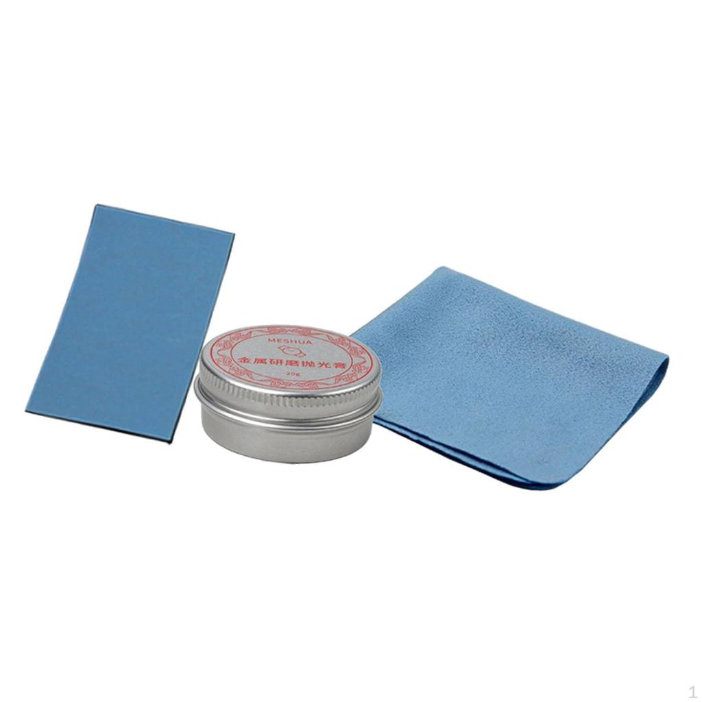 Watch Polishing & Cleaning Kit Jewelry Cleaner Accessories Scratch Repair Cream for Stainless Steel