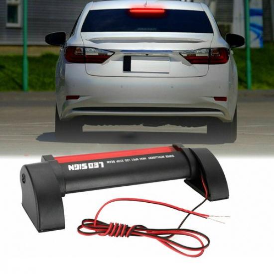 Красный 24 светодиода 12В Автомобильный Задний Габаритный Центральный Высокорасположенный 3-й Стоп-сигнал Третий Стоп-сигнал