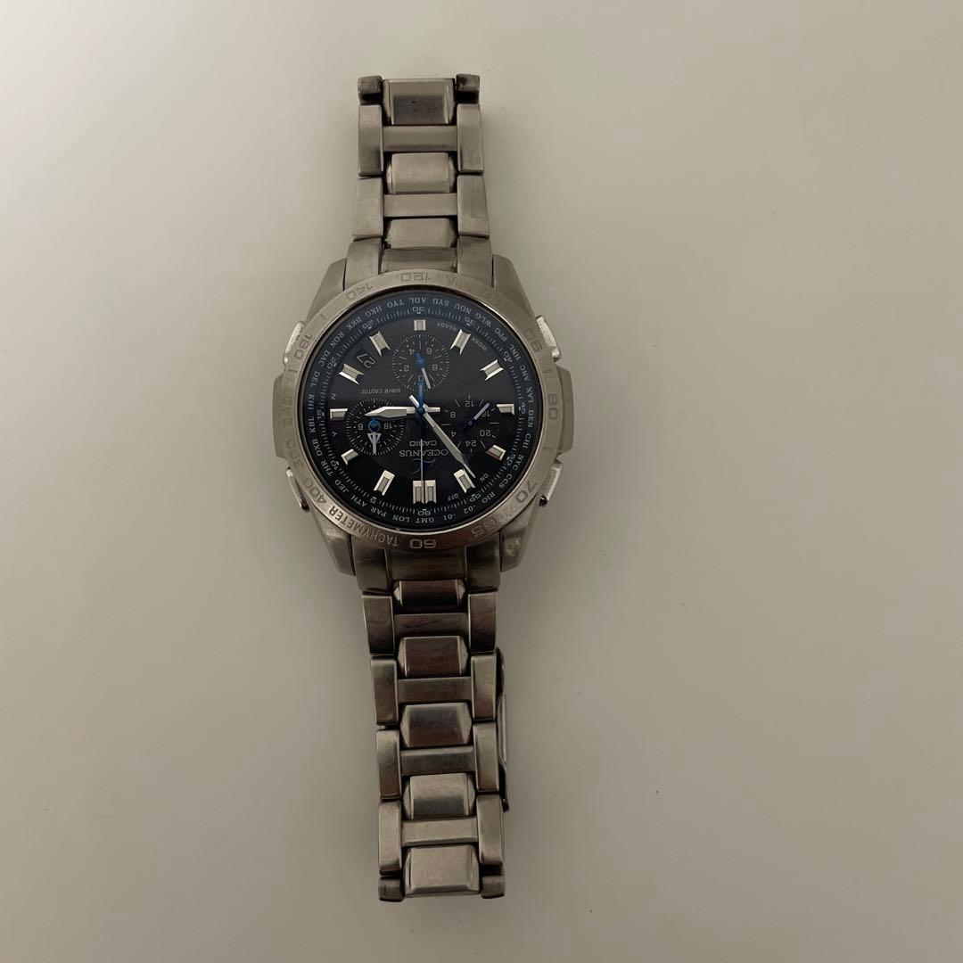 Used CASIO OCEANUS OCW-600 main body (with manual)