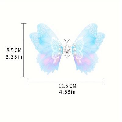3Pcs 3D Butterflys Car Interior Decorations Auto Rearview Mirror Dashboard Ornaments For Woman Man Gift Car Accessories Supplies