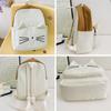 Cartoon Cat Kids Backpacks Kawaii Children's Handbags for Girls Boys Kindergarten Schoolbag Korean Toddler Travel Storage Bag