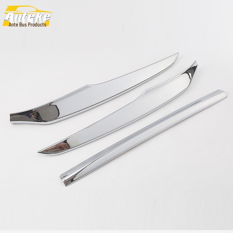 Compatible with 18 Models, 10th Gen Accord Front Bumper Trim: Front Lip, Grille Anti-Scratch Bright Strip.