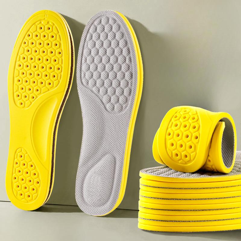 Men's Breathable Insoles Non-slip Absorb-Sweat Insoles Sport Insoles