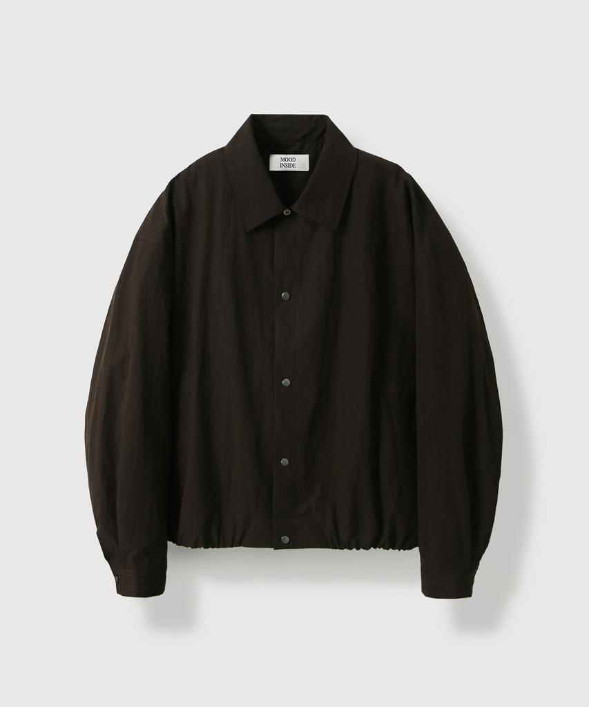 Mood Inside Crispy Nylon Collar Jacket_4 Colors