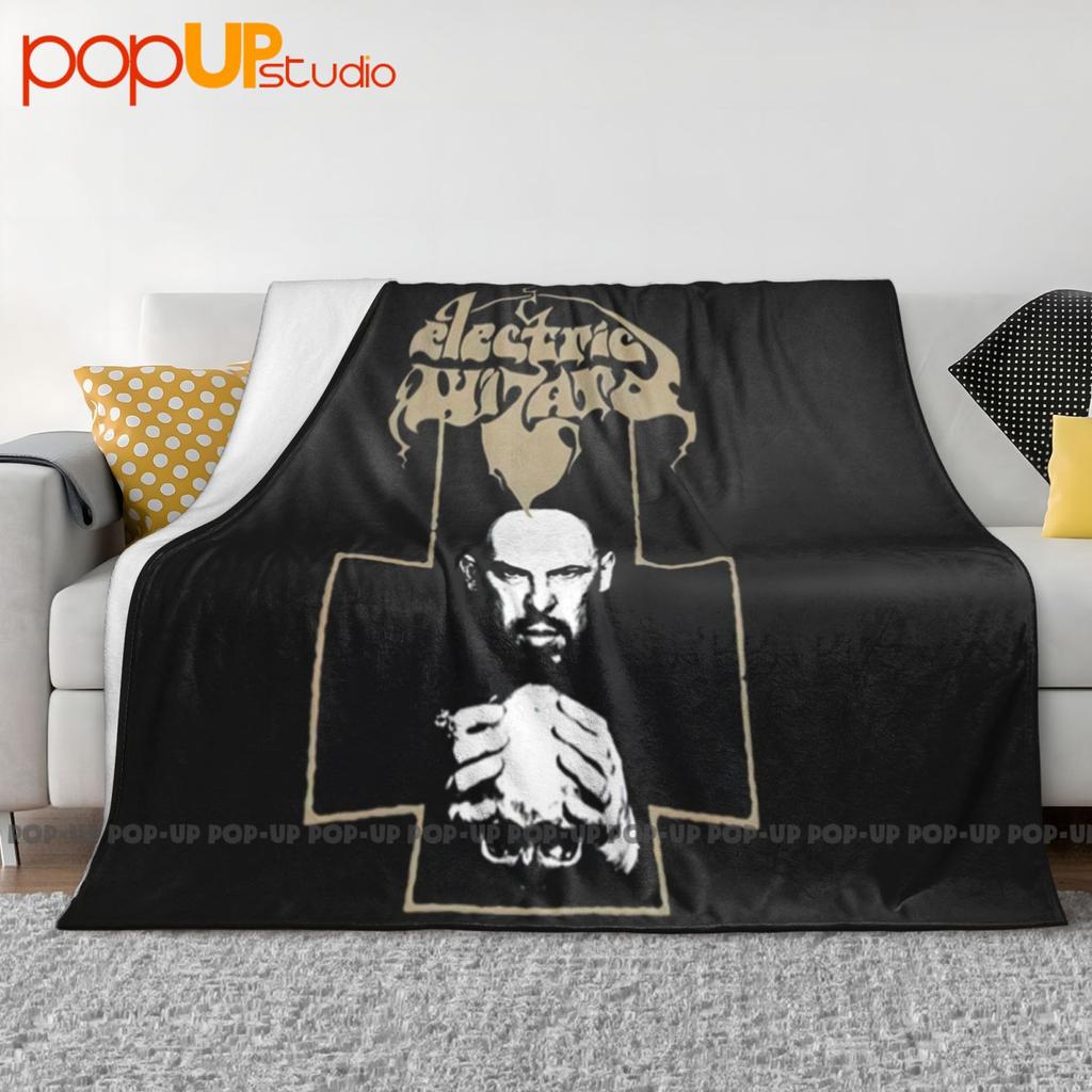 Electric Wizard-Anton Lavey Portrait Ultra-Soft Blanket Quilt Winter Sofa Cover Bed Covers