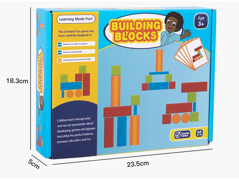Wooden Balance Blocks: Interactive Educational Stacking Toy for Children and Parents