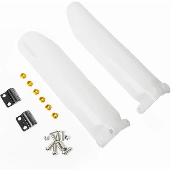 Front Fork Protector Covers Fork Guards Fit For Crf 50 Crf70 Klx110 BSE KAYO Chinese 110cc 125cc 140cc 150cc 160cc Dirt Pit Bike(Black)