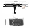 Adjustable Phone Tablet Stand Car Rear Seat Holder Vehicle Headrest Bracket Universal Mount Compatible for Apple iPhone iPad
