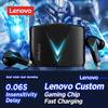 Nya Lenovo LP6 TWS spelhörlurar Nya trådlösa Buletooth-hörlurar med brusreducering Dual Mode Headset för e-sportspel Musik