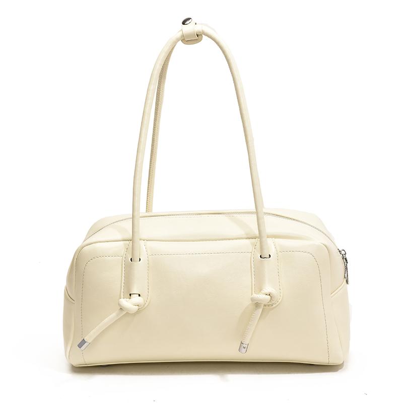 

Ретро сумки через плечо для женщин, однотонные, большой емкости, мини-сумка Boston, винтажные сумки для шоппинга, новейшая сумка 32x17x10cm бежевый