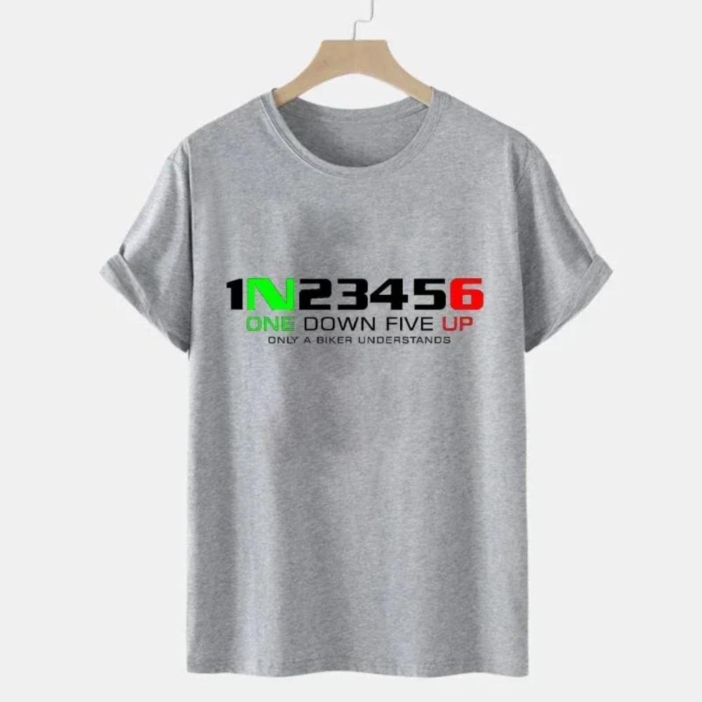 Fashion Biker 1n23456 Motorcycle T Shirt Men Teeshirt Race Tshirt Short Sleeve T-shirt BIKER Car Moto Speed Tee T Shirts for Men