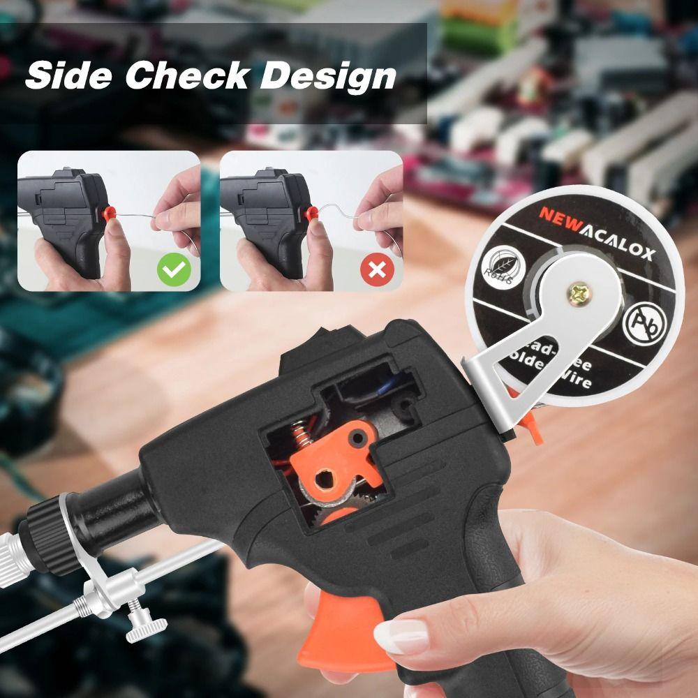 Internal  Heating Send Tin Feeding Hand-Held Manual  Soldering  Welding Repair Tool