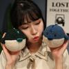Cute Decompression Pinch Doll Simulation Frog Puffer Fish Pinch Decompression Dumpling Plush Toy Ball Doll