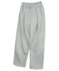 GAINSBORO One-Pleat Wide Sweatpants_Melange Grey