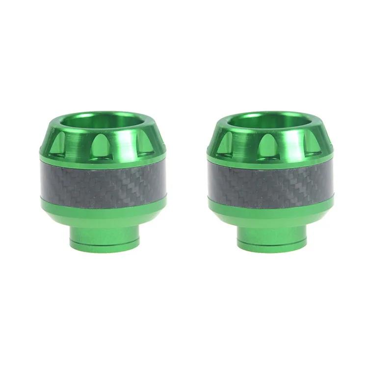 Universal Motorcycle Wheel Protection Crash Pad Cups Alloy Motorbike Crash Protectors Motocross Falling Front Fork Slider Cups