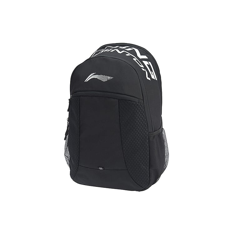 Li Ning Multifunction Polyester Backpack Unisex Black ABSQ396-1
