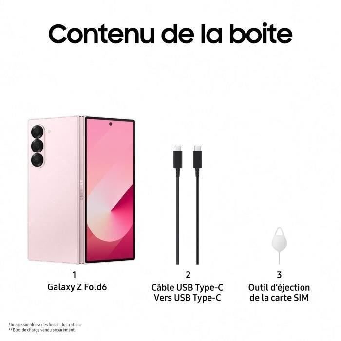 Samsung Galaxy Z Fold6 5G AI Smartphones 12GB RAM/256Go SIM+eSIM