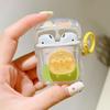 Cartoon Cute Three-dimensional Chick for Apple Wireless Bluetooth AirPods 1 /1/1 Generation Earphone Case Soft Case