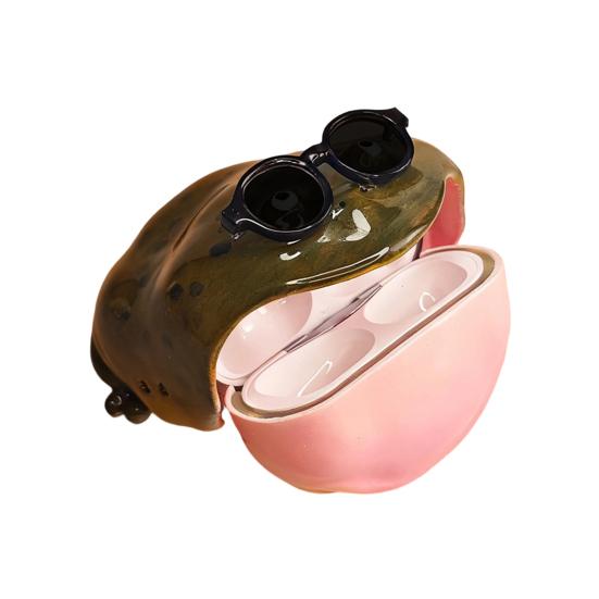 Protective Case for Air Pods Pro/Pro 2/Pro 3/Air Pods 4 Soft Anti-Scratch Drop Protection Ugly Frog Design Wireless Earphone Case