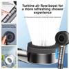 One-Key Stop Water Shower Head 4 Modes Shower Sprayer Head High Pressure Showerhead  Home Shower