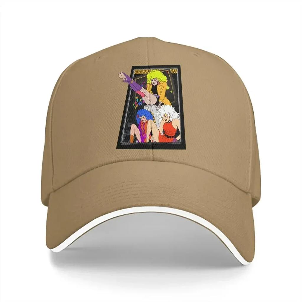 Jem And The Holograms Multicolor Hat Peaked Unisex Cap Team Casual Visor Protection Hats