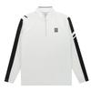 PIGC Men'S Color Block Welded Half-Zip T-Shirt White (Sfc140731)