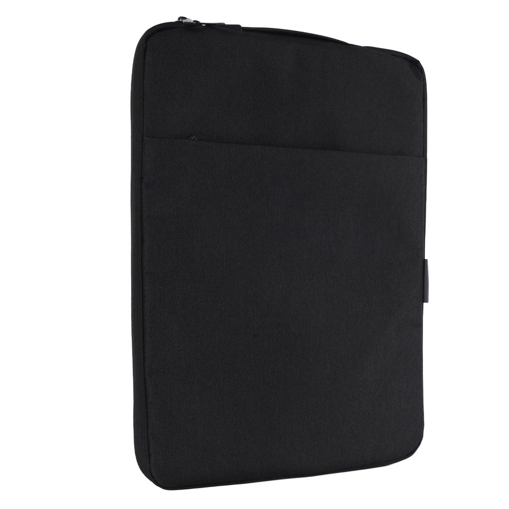 Laptop Case Soft Velvet Front Pocket Elastic Handle Smoothing Zipper Tablet Sleeve for 15 to 16.7