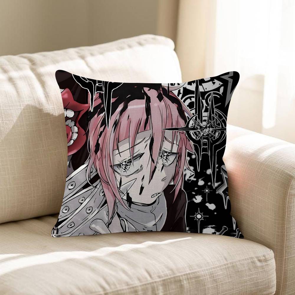 

Classic Anime Soul Eater Personalized Picture Text Home Decorative Pillows Household Gifts 45x45cm 30x30 cm