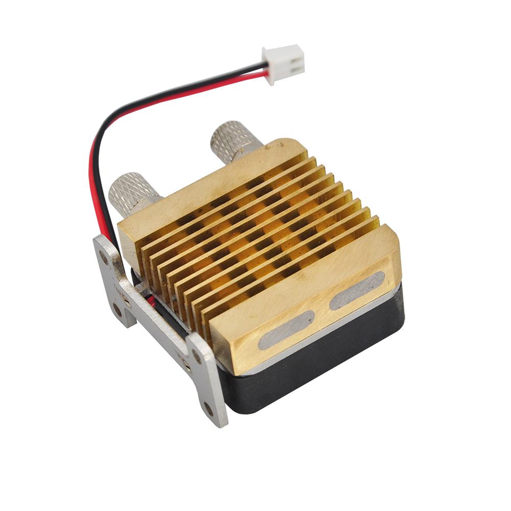 RC Mini Hydraulic Radiator Full Brass with Fan For 1:14 1/12 RC Excavator Truck Bulldozer Model Parts