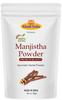 Swadeshi Kräuter Khadi 100% reines & Bio Manjistha Pulver (Rubia cordifolia) Natürlicher ayurvedischer Entgifter für strahlende Haut, Pigmentflecken 100G