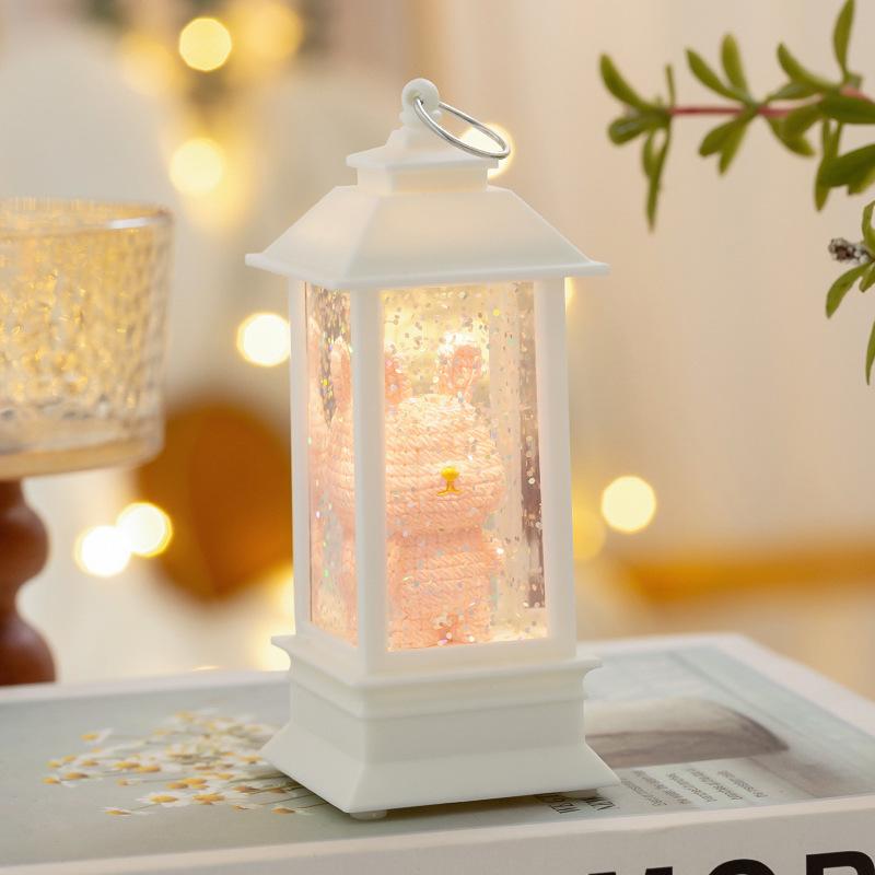 Water-filled Romantic Decorative Night Lights Valentine's Day Gifts for Your Girlfriend Birthday Bedside Table Ornaments