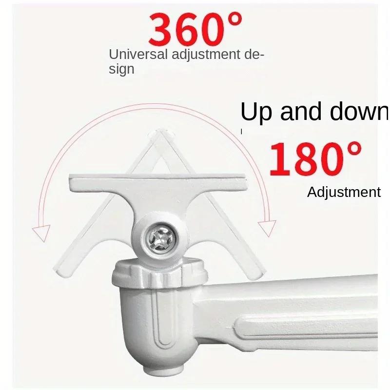 1set Camera Mounting Bracket Aluminum Video Surveillance Security Camera Mounts Wall Ceiling Mount Camera Support
